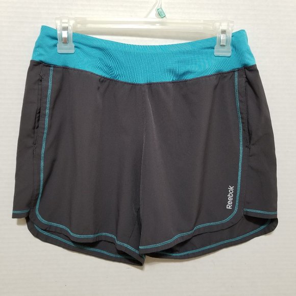 Reebok shorts Small athletic workout gym pockets lightweight running 3RSWH192 - Picture 1 of 15